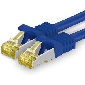1aTTack.de Cat.7 netwerkkabel 20m blauw 1 stuk Cat7 Ethernetkabel netwerk LAN-kabel onbewerkte kabel 10 Gb s SFTP PIMF LSZH set patchkabel met RJ45-connector Cat.6a 1aTTack.de Cat.7 netwerkkabel 20m blauw 1 stuk Cat7 Ethernetkabel netwerk LAN-kabel onbewerkte kabel 10 Gb s SFTP PIMF LSZH set patchkabel met RJ45-connector Cat.6a
