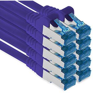 1aTTack.de Patchkabel – 10x 1,5m Ethernet-, netwerk-, LAN-kabel CAT6a (voor Gigabit-netwerken, routers, switches, modems met RJ45-ingang – paars) 1aTTack.de Patchkabel – 10x 1,5m Ethernet-, netwerk-, LAN-kabel CAT6a (voor Gigabit-netwerken, routers, switches, modems met RJ45-ingang – paars)