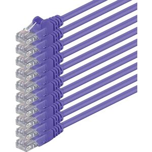 1aTTack.de 5m violet 10 stuks (VERPAKKING) CAT.6 CAT6 Ethernet LAN-netwerkkabel 1000 Mbit/s patchkabel 1aTTack.de 5m violet 10 stuks (VERPAKKING) CAT.6 CAT6 Ethernet LAN-netwerkkabel 1000 Mbit/s patchkabel