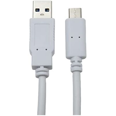 APM 570368 USB-kabel, USB 3.0, USB A/type-C, stekker/stekker, voor smartphone en tablet, 1 m lang, wit APM 570368 USB-kabel, USB 3.0, USB A/type-C, stekker/stekker, voor smartphone en tablet, 1 m lang, wit