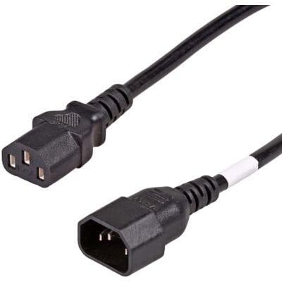 AKYGA AK-PC-111A verlengkabel voor koud apparaat IEC C13 naar C14 PC stroomkabel 5m, 10A AKYGA AK-PC-111A verlengkabel voor koud apparaat IEC C13 naar C14 PC stroomkabel 5m, 10A
