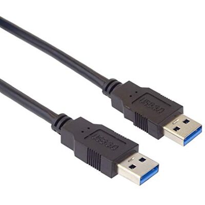 PremiumCord KU3AA3BK USB Kabel - USB A - Zwart - Duurzaam PremiumCord KU3AA3BK USB Kabel - USB A - Zwart - Duurzaam