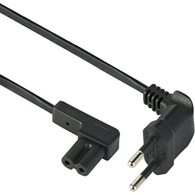 Electraline 95509 Stroomkabel 1M C7 Radio, PC, TV, Flatscreens, Geschikt voor Sonos apparaten zoals, Europese Type C Stekker Electraline 95509 Stroomkabel 1M C7 Radio, PC, TV, Flatscreens, Geschikt voor Sonos apparaten zoals, Europese Type C Stekker