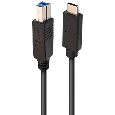 APM 570299, USB-C/USB-B-kabel, USB 3.0, 5 Gbit/s, M/M, 2 m APM 570299, USB-C/USB-B-kabel, USB 3.0, 5 Gbit/s, M/M, 2 m