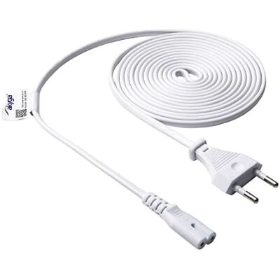 AKYGA Voedingskabel voor notebook AK-RD-07A Eight CCA CEE 7/16 / IEC C7 3 m wit AKYGA Voedingskabel voor notebook AK-RD-07A Eight CCA CEE 7/16 / IEC C7 3 m wit