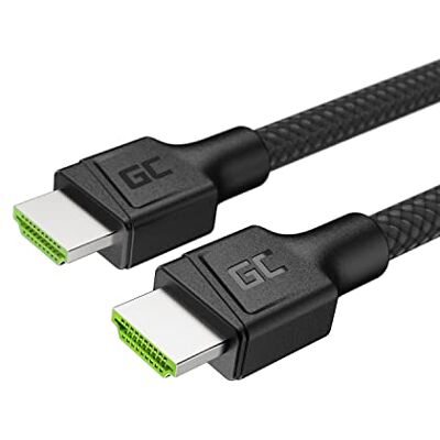 Green Cell GC StreamPlay HDMI-Kabel 2.0 High Speed 1,5m 4K 2160p 60Hz 1080p 120Hz/240Hz 1440p 144Hz 18 Gbps Ethernet compatibele con Monitor, HDR, ARC, Ultra HD, Full HD, Dolby Vision, PS5, XBOX, HDTV Green Cell GC StreamPlay HDMI-Kabel 2.0 High Speed 1,5m 4K 2160p 60Hz 1080p 120Hz/240Hz 1440p 144Hz 18 Gbps Ethernet compatibele con Monitor, HDR, ARC, Ultra HD, Full HD, Dolby Vision, PS5, XBOX, HDTV