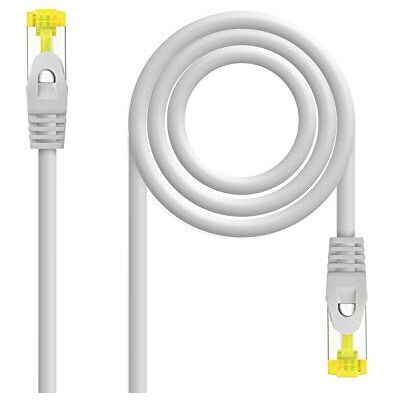 Watio Wave Netwerkkabel, 15 m, SFTP, Cat6A AWG26, kleur: grijs, ideaal voor snelle en veilige verbindingen in thuis- en bedrijfsnetwerken Watio Wave Netwerkkabel, 15 m, SFTP, Cat6A AWG26, kleur: grijs, ideaal voor snelle en veilige verbindingen in thuis- en bedrijfsnetwerken