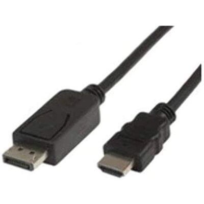 MicroConnect dp-hdmi-100 hdmi kabel 1m zwart MicroConnect dp-hdmi-100 hdmi kabel 1m zwart