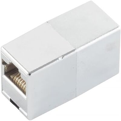 1aTTack.de 1x Westerse stijl 8-naar-8 gemetalliseerde crossover 0,2 m RJ45-koppeling naar RJ45-koppeling 8 posities 8 contacten Koper verguld 1aTTack.de 1x Westerse stijl 8-naar-8 gemetalliseerde crossover 0,2 m RJ45-koppeling naar RJ45-koppeling 8 posities 8 contacten Koper verguld