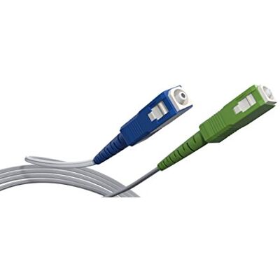 Merk - Model - Glasvezelkabel - 5m - Wit - Kabel Merk - Model - Glasvezelkabel - 5m - Wit - Kabel