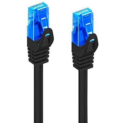 Ewent Patchkabel, Cat5e, U/UTP, AWG 26/7, 2x RJ45-stekker, zwart, 1 MT Ewent Patchkabel, Cat5e, U/UTP, AWG 26/7, 2x RJ45-stekker, zwart, 1 MT