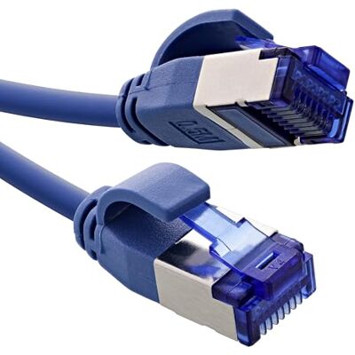 InLine ® Patchkabel Slim, Cat.6A, S/FTP, TPE (LSZH) flexibel, PoE, koper (CU), LAN, Ethernet, Netwerkkabel, RJ45 Gigabit, blauw, 25m, 74925B InLine ® Patchkabel Slim, Cat.6A, S/FTP, TPE (LSZH) flexibel, PoE, koper (CU), LAN, Ethernet, Netwerkkabel, RJ45 Gigabit, blauw, 25m, 74925B
