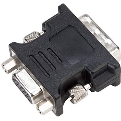Targus DVI-I (M) naar VGA (F) adapter zwart Targus DVI-I (M) naar VGA (F) adapter zwart