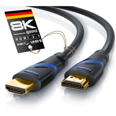 CSL-Computer CSL 1,5m HDMI-kabel 2.0a 2.0b Ultra HD 4k 60Hz nieuwste standaard High Speed HDMI 2.0 Ultra HD Full HD 1080p 3D ARC CEC HDCP HDR 3-voudig afgeschermd tot 18 Gbit s zwart CSL-Computer CSL 1,5m HDMI-kabel 2.0a 2.0b Ultra HD 4k 60Hz nieuwste standaard High Speed HDMI 2.0 Ultra HD Full HD 1080p 3D ARC CEC HDCP HDR 3-voudig afgeschermd tot 18 Gbit s zwart
