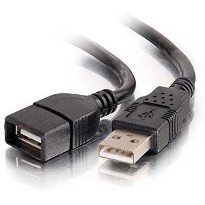 C2G /Cables to Go 52106 1 m USB-verlengkabel USB 2.0 A mannelijk naar A vrouwelijk zwart (1 m) C2G /Cables to Go 52106 1 m USB-verlengkabel USB 2.0 A mannelijk naar A vrouwelijk zwart (1 m)