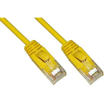 Link 7,5m Slim Category 6 UTP Ethernet Kabel - Geel Link 7,5m Slim Category 6 UTP Ethernet Kabel - Geel