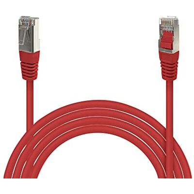 Waytex 3209 netsnoer (patch, RJ45, afgeschermd, FTP, Cat 5e, 5 m) rood Waytex 3209 netsnoer (patch, RJ45, afgeschermd, FTP, Cat 5e, 5 m) rood
