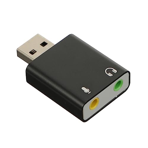 Homoyoyo USB externe geluidskaart USB extern geluid draagbaar geluid usb-adapter USB externe stereo geluidskaarten externe usb-geluidskaarten bestuurder audio geluidskaart 3d