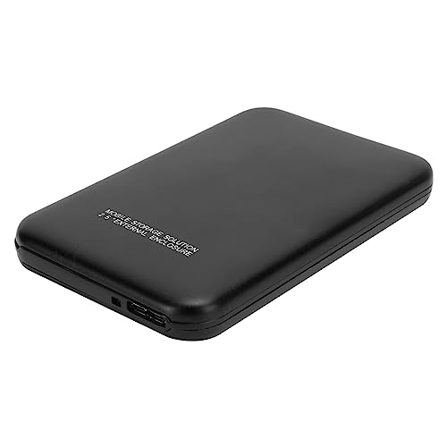 Qiilu Draagbare Externe Harde Schijf 2,5 Inch HDD/SDD Externe Mobiele Harde Schijf USB 3.0 5400 MB/S HighSpeed ​​slanke Externe Harde Schijf voor Win 10/Win 8.1/Win 7 2,5 Inch Externe