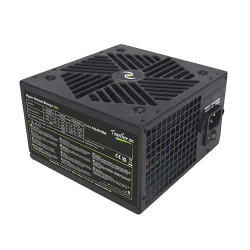 Tecnoware Power Systems Tecnoware voeding ATX Hyper Stream 400W voor pc Geruisloze ventilator 12 cm 1 Connector 20+4 polig, 1 connector 12V 4+4 polig, 1 connectoren 6+2 PCI-E, 2 molex-connectoren, 4 Sata-connectoren