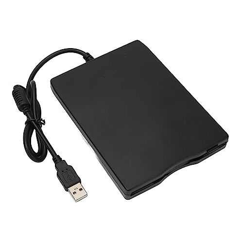 CCYLEZ USB Floppy Disk Drive, 3,5 Inch Draagbare USB Externe 1,44 MB FDD Diskette Drive, USB 1.1/2.0/3.0 Low Noise Floppy Disk Reader voor 1,44 MB 2HD FDD Laptop PC