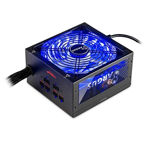 Inter-Tech Argus 650 W RGB cm 650 W ATX zwart eenheid voeding energie eenheden voeding energie (650 W, 100-240, 47-63, 100 W, 648 W, 100 W)