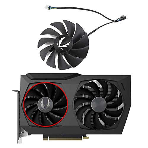 just yet Justyet 88 mm 100 mm ventilator voor grafische kaart GA92S2U CF9015H12S GPU grafische kaart koeler voor ZOTAC GeForce RTX 3070 RTX 3070 Ti Graphics card fanGaming koeler mijnbouw kaart (grafische kaartventilator A-88 MM)