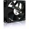 AABCOOLING Black Silent Fan 8 Silent and Efficient 80mm Fan with 4 Anti-vibration Pads, 8cm Fan, Cool Air Fans, 12V Fan, Silent PC Fan, Case Fan 15,6 dB (A)