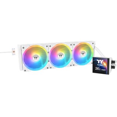 Thermaltake MAGFloe 420 Ultra All-In-One Liquid Cooler Snow Thermaltake MAGFloe 420 Ultra All-In-One Liquid Cooler Snow