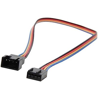 StarTech ⚘ 30 cm 4-pins Molex ventilator verlengkabel, st/bu, 4-pins PWM ventilatorkabel verlenging StarTech ⚘ 30 cm 4-pins Molex ventilator verlengkabel, st/bu, 4-pins PWM ventilatorkabel verlenging