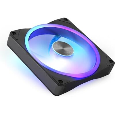 NZXT F140U Ultra 140mm PWM Multi-Zone RGB-fan Zwart 140mm Ultra RGB-ventilator met multi-zone verlichting en fluisterstille PWM-koeling. Premium build, CAM-RGB. NZXT F140U Ultra 140mm PWM Multi-Zone RGB-fan Zwart 140mm Ultra RGB-ventilator met multi-zone verlichting en fluisterstille PWM-koeling. Premium build, CAM-RGB.