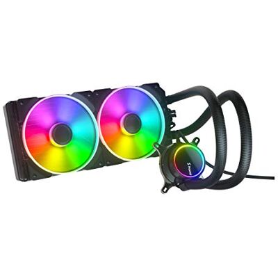 Fractal Design Celsius+ S28 Prisma PWM ARGB 280mm Stille Prestaties Slanke Radiator AIO CPU Vloeistof/Waterkoeler Fractal Design Celsius+ S28 Prisma PWM ARGB 280mm Stille Prestaties Slanke Radiator AIO CPU Vloeistof/Waterkoeler