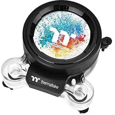 Thermaltake Pacific MX2 Ultra CPU Waterblock PC waterkoeling Processor koeler 2.1 inch LCD-scherm LGA1700 compatibel Temperatuursensor Gif-bestanden Thermaltake Pacific MX2 Ultra CPU Waterblock PC waterkoeling Processor koeler 2.1 inch LCD-scherm LGA1700 compatibel Temperatuursensor Gif-bestanden