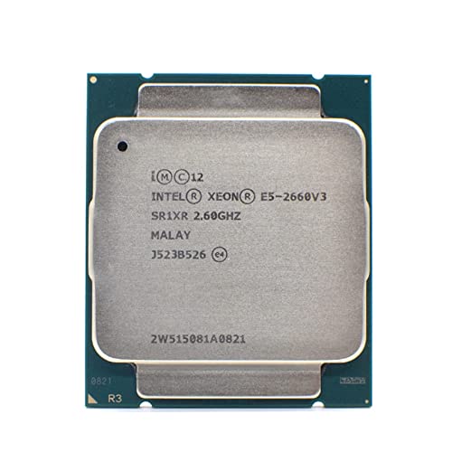 KKXX processor Xeon CPU E5-2660V3 SR1XR for X99 DDR4 RAM 2.60G Hz 10-Cores 2 5M LGA2011-3 E5-2660 V3 processor E5 processor CPU 100% normal work