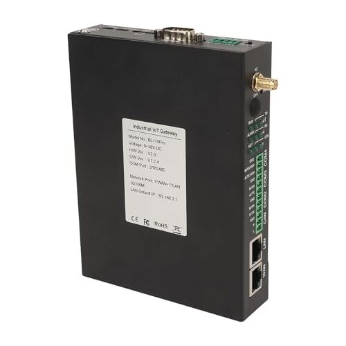 Generic Industriële Communicatiemodule, PLC-besturingsmodule Ethernet USB-interfaces DLT645 Tot MQTT voor Industrieel Bedieningspaneel (4GL-E)