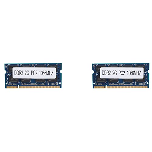 luxurious 2X DDR2 2GB Laptop Geheugen Ram 1066Mhz PC2 8500 SODIMM 1.8V 200 Pins voor AMD Laptop Geheugen