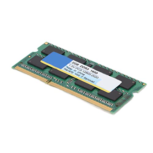 Bewinner DDR3 RAM-geheugenmodule, Duurzaam DDR3 Intern Geheugen van de Computer, DDR3 Laptopgeheugenmodule voor Notebook Laptopgeheugenmodule Ram-upgradekit (1600Mhz 2GB)