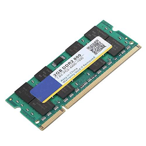 Zunate Computergeheugen, PC2-6400 2G 800Mhz Laptopgeheugen RAM 1.8V 200PIN DDR2-geheugenmodule Compatibel voor Intel/AMD