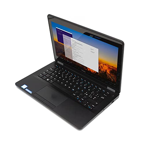 SIMPLETEK Dell Latitude E7270 Laptop Laptop Laptop Touch Screen Intel Core I5 6200U tot 2,8 GHz Display 12,5 inch WeBCAM DAD SSD USB 3.0 HDMI Mini Display (gereviseerd) (RAM 4 GB SSDM2 120 GB)