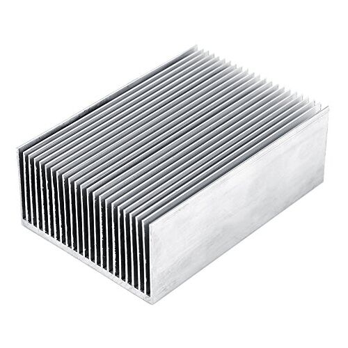 Boxwizard 1 stuk koellichaam aluminium koellichaam koellichaam koellichaam koeling voor LED versterker transistor IC module 100 x 69 x 36 mm