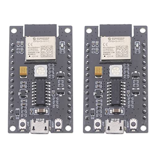 liovitor 2X ESP32-C3 Dual Core Ontwikkeling Module Board WiFi+Bluetooth Ontwikkeling Module met ESP32-C34 Chip voor IoT