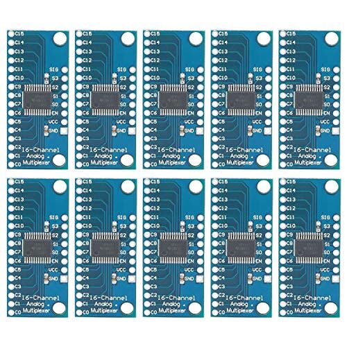 Graootoly 10Pcs 16CH Analoge Multiplexer Module 744067 CD744067 Nauwkeurige Module Digitale Multiplexer MUX Breakout Board