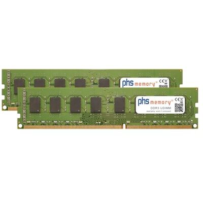 PHS-memory 4 GB (2 x 2 GB) Kit RAM-geheugen geschikt voor MSI Pro-E MS-7522 (X58) DDR3 UDIMM 1066MHz PC3-8500U PHS-memory 4 GB (2 x 2 GB) Kit RAM-geheugen geschikt voor MSI Pro-E MS-7522 (X58) DDR3 UDIMM 1066MHz PC3-8500U