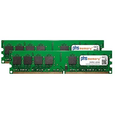 PHS-memory 4GB Kit RAM Speicher voor MSI K9N4 SLI-F DDR2 - RAM Memory Kit PHS-memory 4GB Kit RAM Speicher voor MSI K9N4 SLI-F DDR2 - RAM Memory Kit