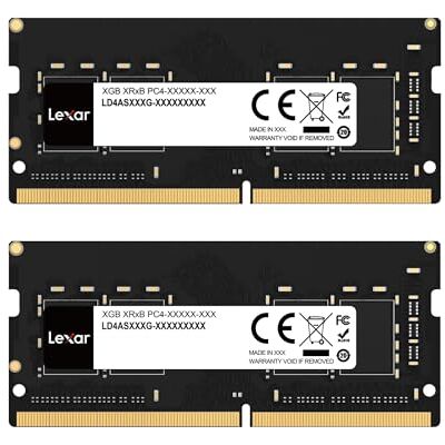 Lexar SODIMM DDR4 RAM 32GB Kit - Laptop RAM Lexar SODIMM DDR4 RAM 32GB Kit - Laptop RAM