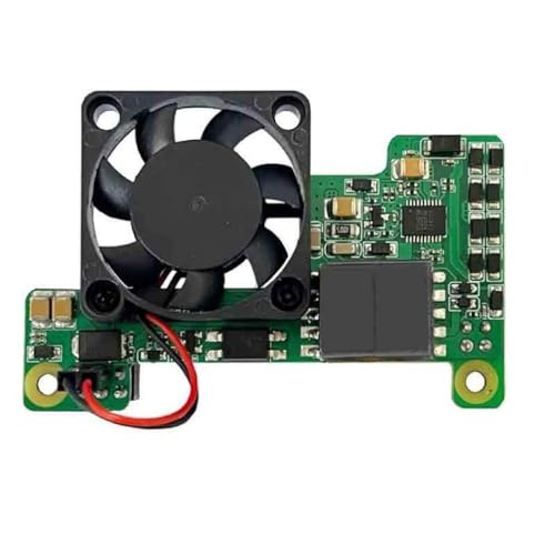 FOLODA Nieuwe Voor 4B/3B+POE Power Over Ethernet Uitbreidingskaart Koelmodule Onboard Fan Standaard POE Uitbreidingsbord