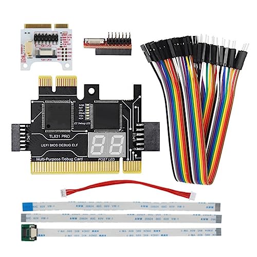 jayzee TL631 Pro Diagnostische Kaart+Uitbreidingskaart Diagnostische Kaart PCI-E Moederbord Multifunctionele Laptop Diagnostische Analyzer