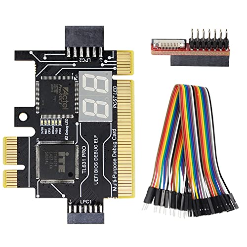 Gathukila TL631 PRO Laptop PCI Diagnose Card PCI Diagnose Card Accessoires Multifunctionele Diagnostische Kaart