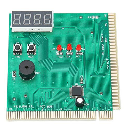 VBESTLIFE 4-cijferige kaart PC analyzer computer diagnose moederbord post tester diagnostische kaart voor PCI 0026 ISA