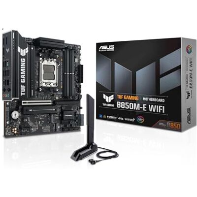 ASUS - TUF GAMING B850M-E WIFI - AM5 - Motherboard ASUS - TUF GAMING B850M-E WIFI - AM5 - Motherboard